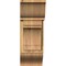 Ekena Millwork Merced Traditional Rough Sawn Bracket w/ Offset Brace, Western Red Cedar, 8"W x 18"D x 22"H BKT0806X18X22MRC01RWR - alternate 4